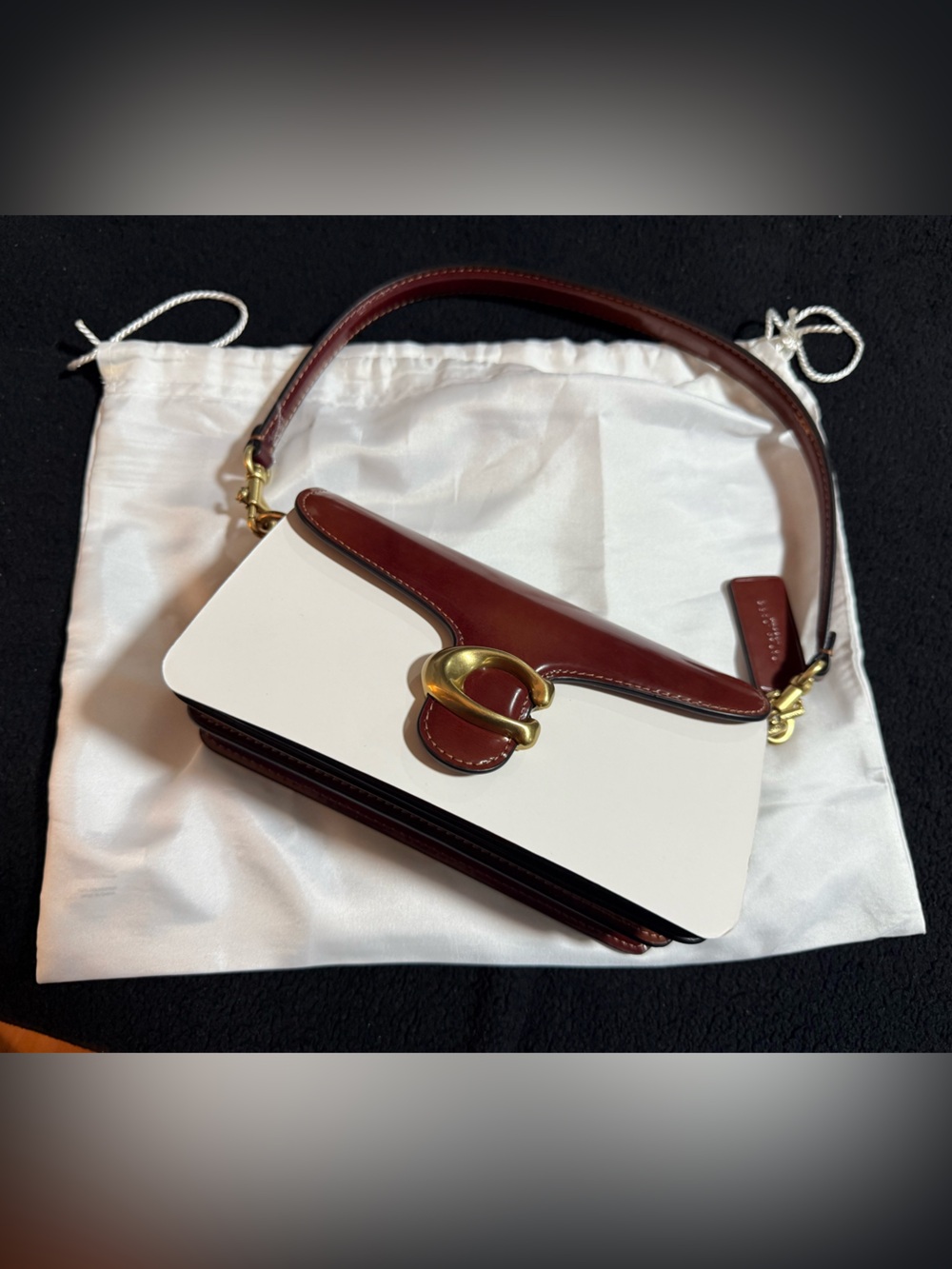 Coach Tabby 20 Dark Neutral